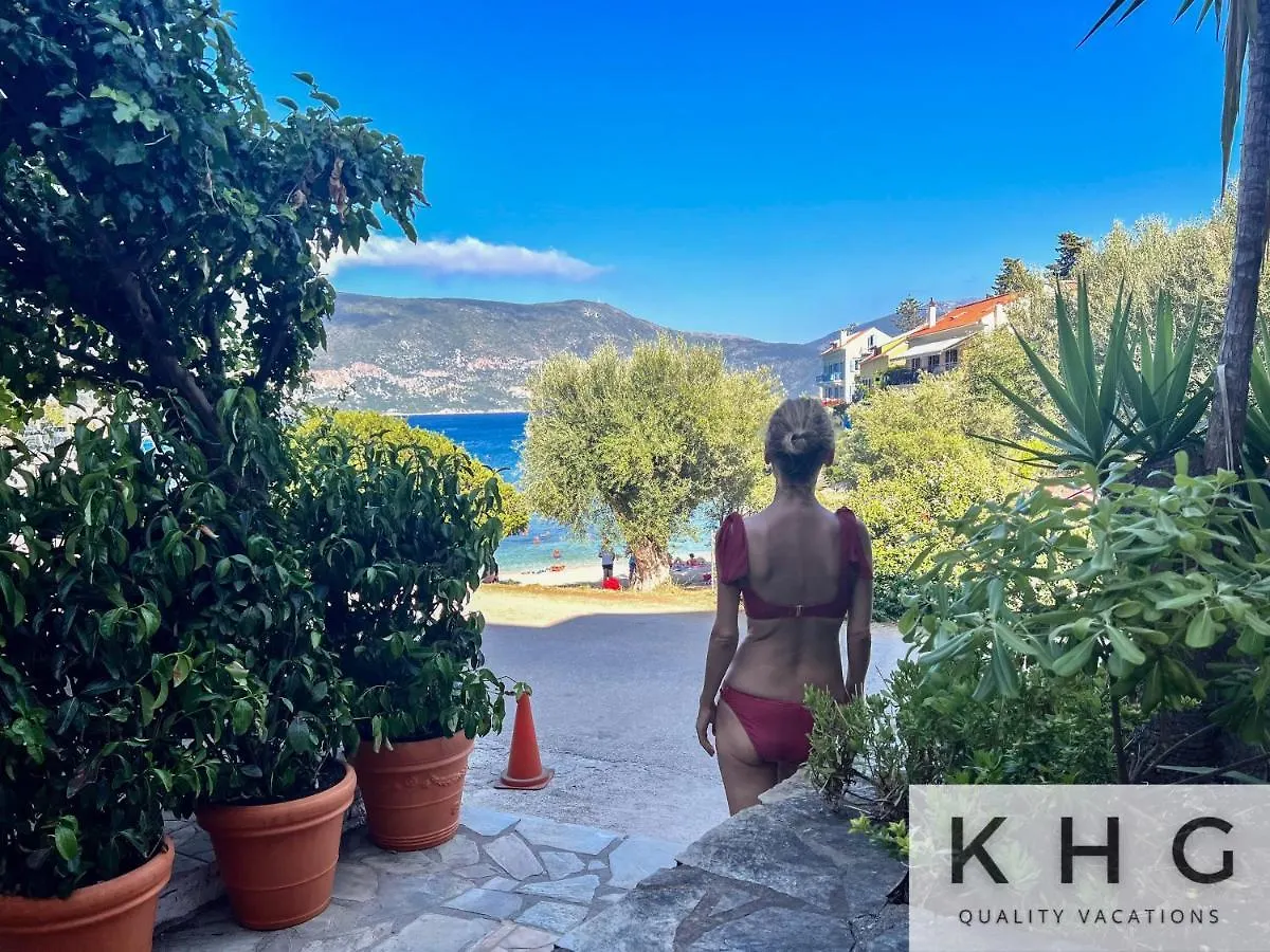 Seaside Ground Floor Elegant Suite In Fiskardo! 20 Steps From Zavalata Beach! Fiskardo